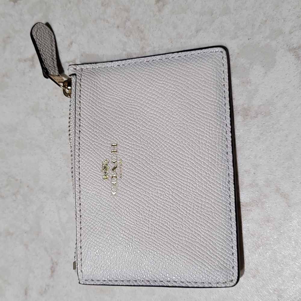 Coach key and coin case